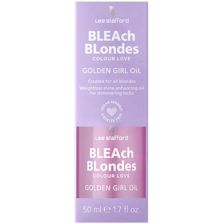 Lee Stafford - Bleach Blondes - Golden Girl Oil - Moisturizing Hair Oil - 50 ml
