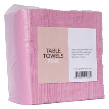Nail Perfect - Table Towels Pink - 100 Stuks